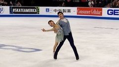 Чэн Пэн — Ян Цзинь. Произвольная программа. Пары. Skate America. Гран-при по фигурному катанию 2019/20