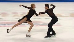 Александра Степанова — Иван Букин. Произвольный танец. Танцы. Skate America. Гран-при по фигурному катанию 2019/20
