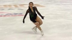 Каори Сакамото. Произвольная программа. Женщины. Skate America. Гран-при по фигурному катанию 2019/20