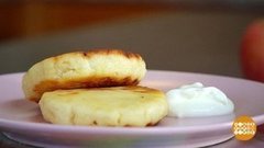 Яблочно-медовые сырники от Марии Суровой. Доброе утро. Фрагмент выпуска от 24.10.2019