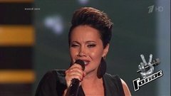 Лиана Майстер. «Ich hob dich zifeel lieb». Голос 8. Слепое прослушивание. Фрагмент выпуска от 25.10.2019