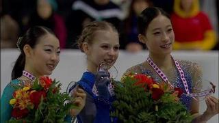 Церемония награждения. Женщины. Skate Canada. Гран-при по фигурному катанию 2019/20