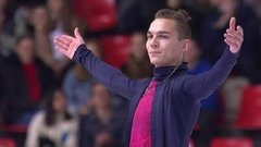 Антон Шулепов. Короткая программа. Мужчины. Internationaux de France. Гран-при по фигурному катанию 2019/20