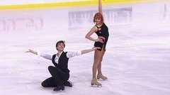 Тиффани Загорски — Джонатан Гурейро. Ритм-танец. Танцы. Internationaux de France. Гран-при по фигурному катанию 2019/20