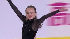 Мэрайя Белл. Короткая программа. Женщины. Internationaux de France. Гран-при по фигурному катанию 2019/20
