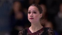Алина Загитова. Короткая программа. Женщины. Internationaux de France. Гран-при по фигурному катанию 2019/20