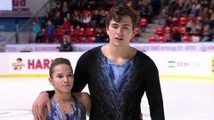 Дарья Павлюченко и Денис Ходыкин лидируют по итогам коротких прокатов! Короткая программа. Пары. Internationaux de France. Гран-при по фигурному катанию 2019/20