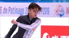 Антон Шулепов. Произвольная программа. Мужчины. Internationaux de France. Гран-при по фигурному катанию 2019/20