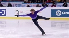Сергей Воронов. Произвольная программа. Мужчины. Internationaux de France. Гран-при по фигурному катанию 2019/20