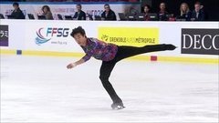 Нэтан Чен. Произвольная программа. Мужчины. Internationaux de France. Гран-при по фигурному катанию 2019/20