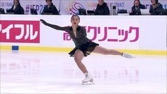 Каори Сакамото. Произвольная программа. Женщины. Internationaux de France. Гран-при по фигурному катанию 2019/20