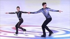 Дарья Павлюченко — Денис Ходыкин. Произвольная программа. Пары. Internationaux de France. Гран-при по фигурному катанию 2019/20