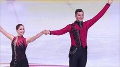 Анастасия Мишина и Александр Галлямов выиграли золото в соревнованиях спортивных пар! Произвольная программа. Пары. Internationaux de France. Гран-при по фигурному катанию 2019/20