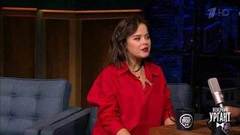 Актриса и телеведущая Наталия Медведева о карьере певицы. Вечерний Ургант. Фрагмент выпуска от 05.11.2019