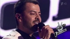 Хуршид Иногамов. «Historia de un amor». Голос 8. Слепое прослушивание. Фрагмент выпуска от 08.11.2019