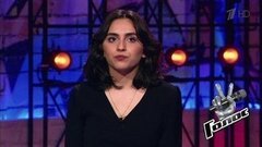 Инна Саядян: «Нот я до сих пор не знаю». Голос 8. Фрагмент выпуска от 08.11.2019