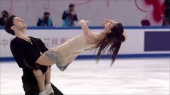 Софья Евдокимова — Егор Базин. Произвольный танец. Танцы. Shiseido Cup of China. Гран-при по фигурному катанию 2019/20