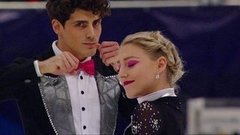 Пайпер Гиллес — Поль Пуарье. Ритм-танец. Танцы. Rostelecom Cup. Гран-при по фигурному катанию 2019/20