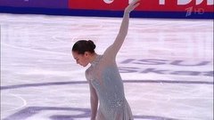 Станислава Константинова. Короткая программа. Женщины. Rostelecom Cup. Гран-при по фигурному катанию 2019/20