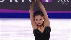 Сатоко Мияхара. Короткая программа. Женщины. Rostelecom Cup. Гран-при по фигурному катанию 2019/20