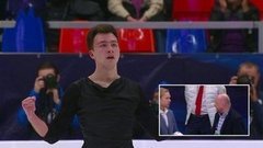 Дмитрий Алиев. Произвольная программа. Мужчины. За кадром. Rostelecom Cup. Гран-при по фигурному катанию 2019/20