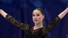 Алина Загитова. Короткая программа. Женщины. NHK Trophy. Гран-при по фигурному катанию 2019/20