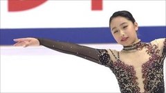 Мако Ямашита. Короткая программа. Женщины. NHK Trophy. Гран-при по фигурному катанию 2019/20
