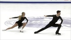 Александра Степанова — Иван Букин. Произвольный танец. Танцы. NHK Trophy. Гран-при по фигурному катанию 2019/20