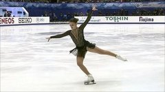 Софья Самодурова. Произвольная программа. Женщины. NHK Trophy. Гран-при по фигурному катанию 2019/20