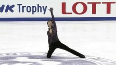 Юдзуру Ханю. Произвольная программа. Мужчины. NHK Trophy. Гран-при по фигурному катанию 2019/20