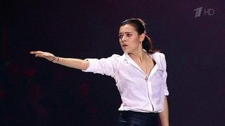 Аделина Сотникова и Зара. Ледовое шоу Ильи Авербуха. Фрагмент выпуска от 01.12.2019