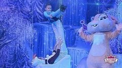 Уникальные цирковые акробатки Арина Сагайдак и Ксения Соловьева. Лучше всех! Фрагмент выпуска от 08.12.2019