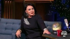 Певица Надежда Бабкина о подготовке к Новому году и творческом юбилее. Вечерний Ургант. Фрагмент выпуска от 09.12.2019