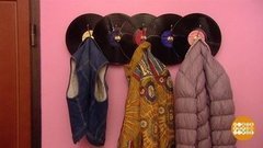 Вешалка из грампластинок от Ольги Никишичевой. Доброе утро. Фрагмент выпуска от 11.12.2019