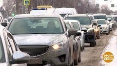 Здравствуй, пробка! Доброе утро. Фрагмент выпуска от 19.12.2019