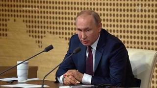 Владимир Путин о собственной роли в истории: «Это не вопрос, на который я должен отвечать». Фрагмент Большой пресс-конференции от 19.12.2019
