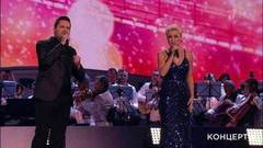 Мария Воронова, Сергей Волчков — «Разведенные мосты». Праздничный концерт к Дню работника органов безопасности РФ. Фрагмент выпуска от 21.12.2019