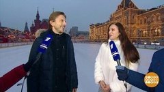 Маргарита Дробязко и Повилас Ванагас. Доброе утро. Фрагмент выпуска от 23.12.2019