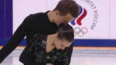 Аполлинария Панфилова — Дмитрий Рылов. Короткая программа. Пары. Чемпионат России по фигурному катанию 2020