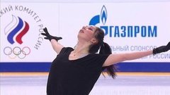 Елизавета Туктамышева. Тренировка. Короткая программа. Женщины. Чемпионат России по фигурному катанию 2020