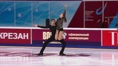 Аннабель Морозова — Андрей Багин. Произвольный танец. Танцы. Чемпионат России по фигурному катанию 2020