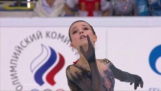 Анна Щербакова. Короткая программа. ЧР по фигурному катанию 27.12.2019 смотреть онлайн