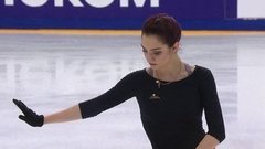 Евгения Медведева. Тренировка. Произвольная программа. Женщины. Чемпионат России по фигурному катанию 2020