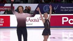 Евгения Тарасова — Владимир Морозов. Произвольная программа. Пары. Чемпионат России по фигурному катанию 2020