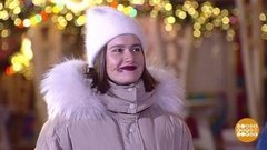 Новогодний прогноз погоды от Екатерины Рязановой. Доброе утро. Фрагмент выпуска от 30.12.2019