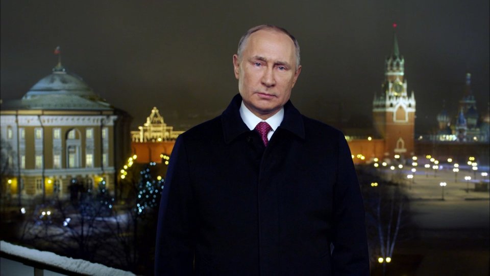 Новогоднее обращение Путина на главных телеканалах посмотрели более 18 млн человек