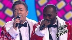 Арсен Мукенди и Валерий Сюткин. «7000 над Землей». Финал. Голос 8. Фрагмент выпуска от 01.01.2020