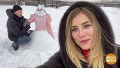 Лепим снеговиков. Доброе утро. Фрагмент выпуска от 03.01.2020