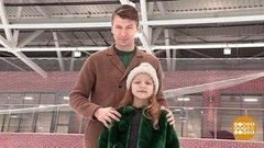 Мастер-класс Алексея Ягудина: надеваем коньки и учимся падать. Доброе утро. Фрагмент выпуска от 04.01.2020