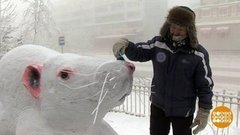 Снеговики со всей страны. Доброе утро. Фрагмент выпуска от 04.01.2019